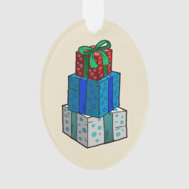 Ornamento Presentes de Natal