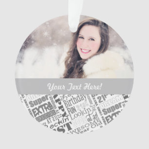 Ornamento Presentes Exclusivos E Especiais De aniversário d