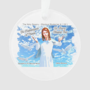 Ornamento Pressuposição de Ruas. Maria no Céu