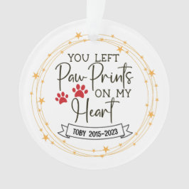 Ornamento Primeiro Natal do Cãozinho