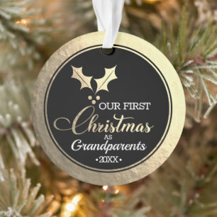 Ornamento Primeiro Natal dos Avós