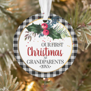 Ornamento Primeiro Natal dos Avós