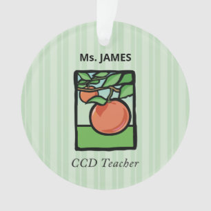 Ornamento Professor de CCD Obrigado, Apple
