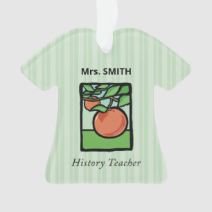Ornamento Professor De História Obrigado, Apple
