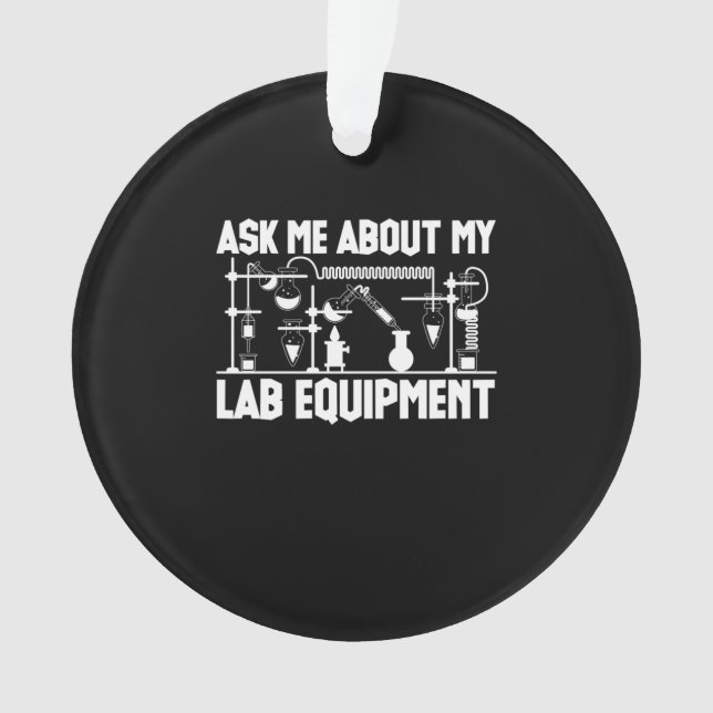 Ornamento Professor de Química (Frente)