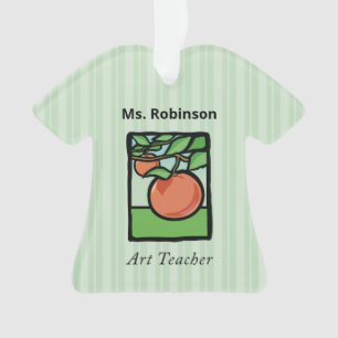 Ornamento Professora De Arte Obrigado, Apple