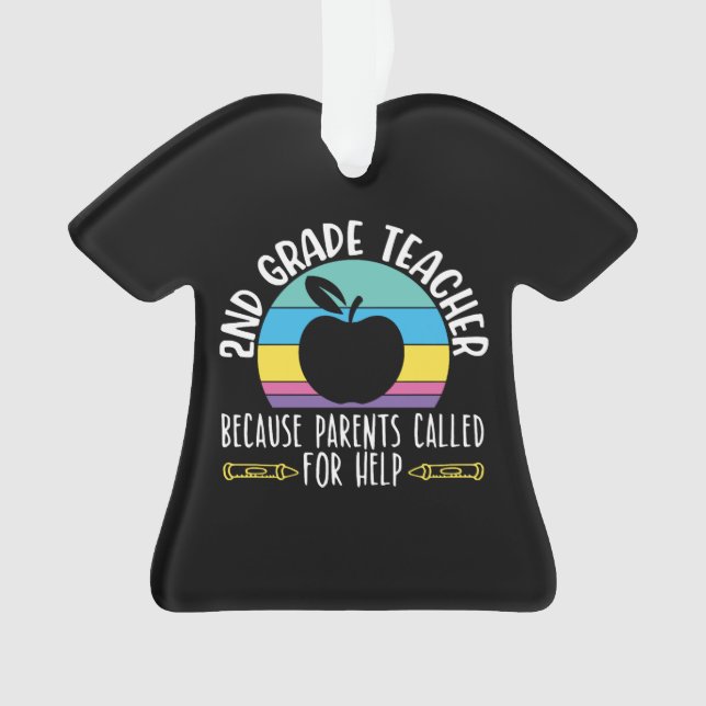 Ornamento Professores Do segundo Grau Camisas Que Eu Amo Meu (Frente)