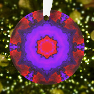 Ornamento Psicodélico Hippie