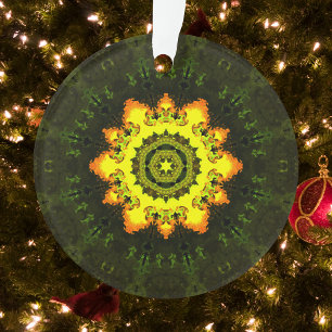 Ornamento Psicodélico Hippie