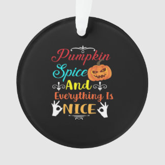 Ornamento Pumpkin Spice E Tudo É Bom Halloween Ess