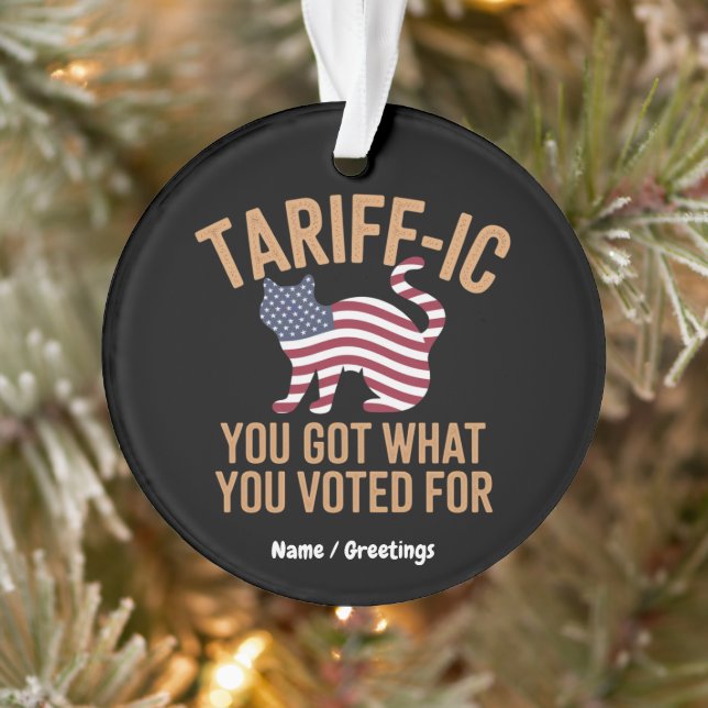 Ornamento Puramente Tarifada, Conseguiu Aquilo Que Votou. (Árvore)