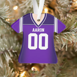 Ornamento Purple/White Football Jersey