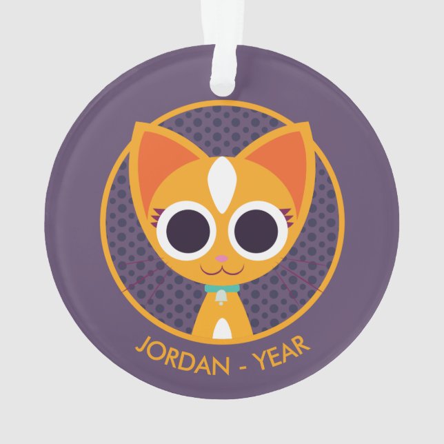 Ornamento Purrl o gato (Verso)