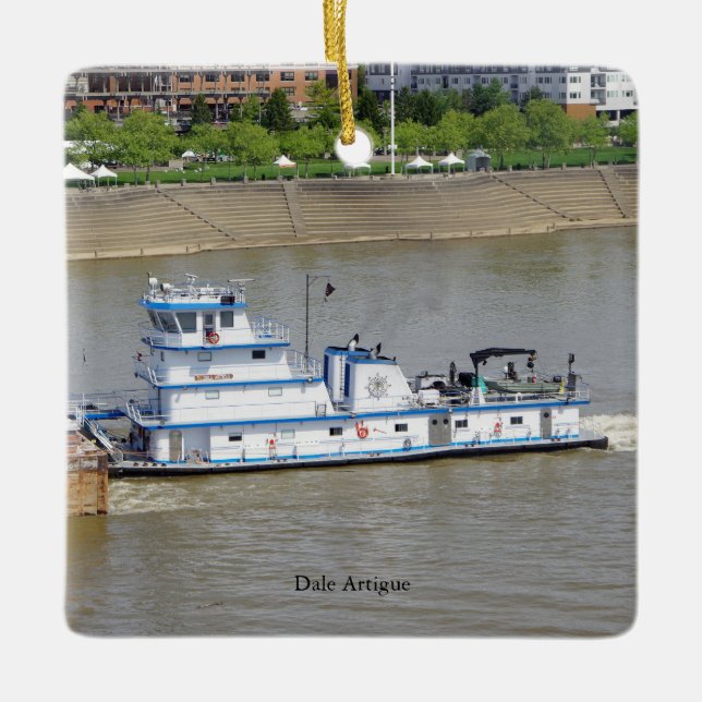 Ornamento quadrado Dale Artigue (Frente)