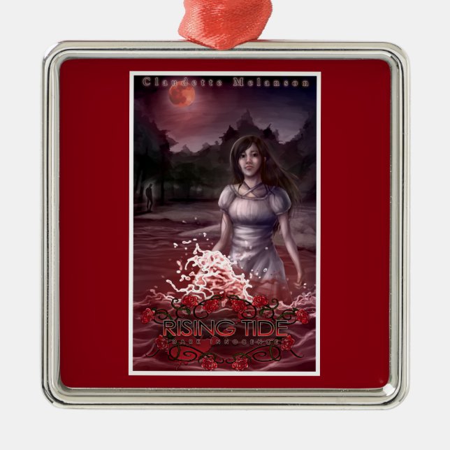 Ornamento quadrado superior do cobrir do aumento (Frente)