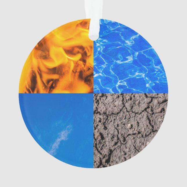 Ornamento Quatro elementos (Verso)