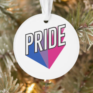 Ornamento Quebra do Orgulho Bissexual