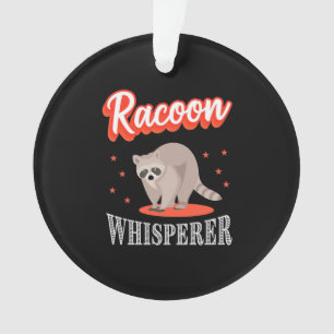 Ornamento Raccoon Lover Raccoon Whisperer