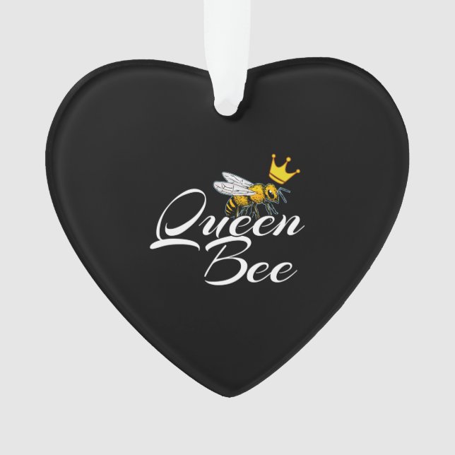 Ornamento Rainha Bee | Presente Para As Mulheres | Ofertas p (Frente)