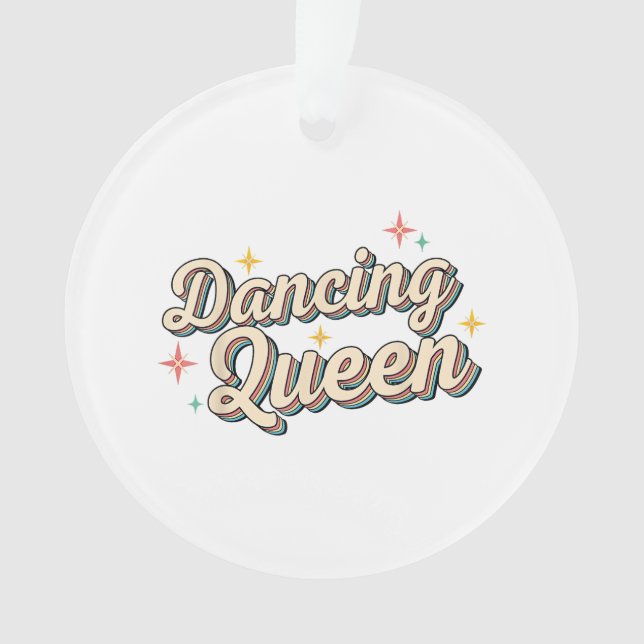 Ornamento Rainha da Dança (Frente)