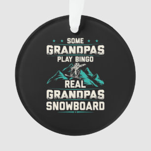 Ornamento Real Grandpas Snowboard
