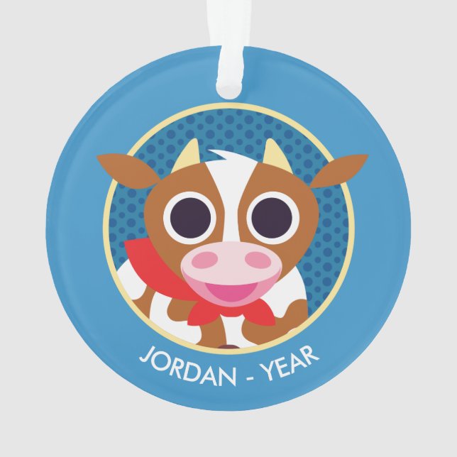 Ornamento Reba a vaca (Verso)