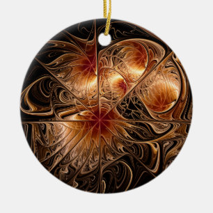 Ornamento Redondo de Bronze