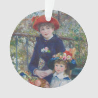 Renoir Duas Irmãs Varanda Impressionismo Francês 