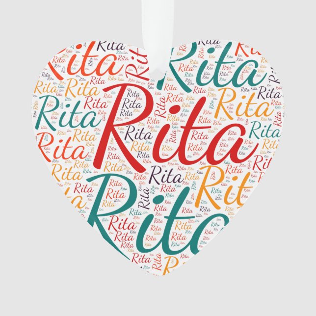 Ornamento Rita (Frente)