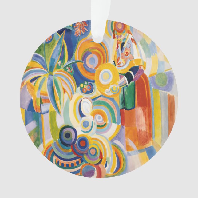 Ornamento Robert Delaunay - Mulher Portuguesa (Frente)