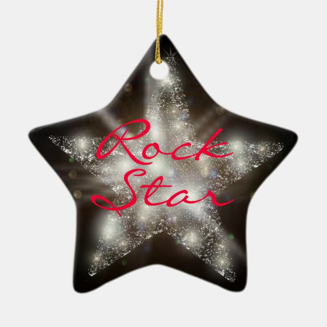 Ornamento "Rock Star" (Frente)