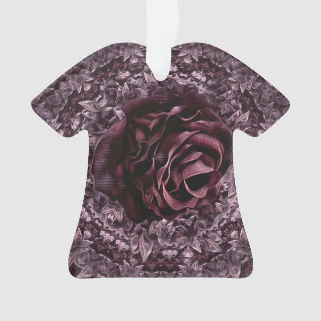 Ornamento Rosa Mandala (Frente)