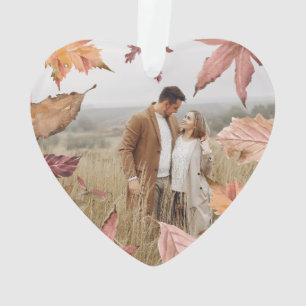 Ornamento Rosa Personalizado Nossa Primeira Foto De Natal