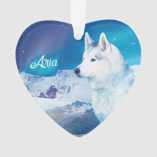 Ornamento Rouco personalizado com montanhas