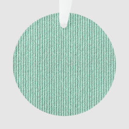 Ornamento Rough Corduroy Stripes em folha verde