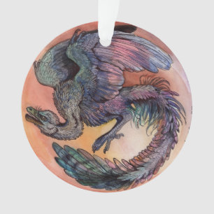 Ornamento Round Archaeopteryx