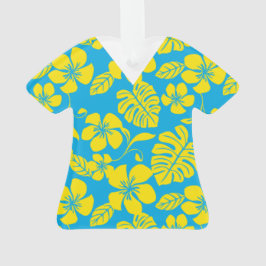 ORNAMENTO ROUPAS DE TRABALHO PADRÃO BIKINI ROSA EM AZUL E AM