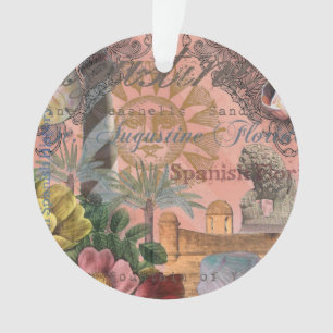 Ornamento Rua, Augustine Florida Vintage Collage