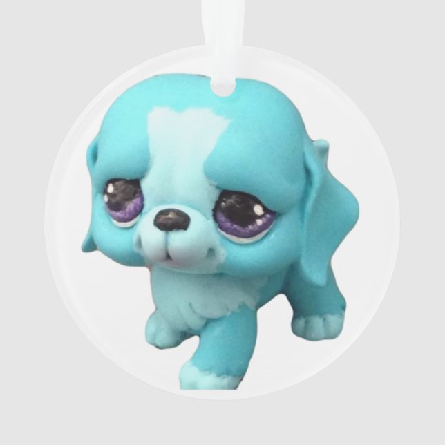 Ornamento Rua. Bernard Dog Ornament (Verso)