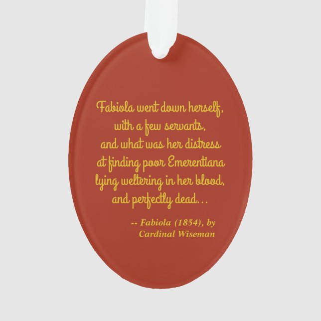 Ornamento Rua. Emerentiana de Roma (SAU 36) (Verso)