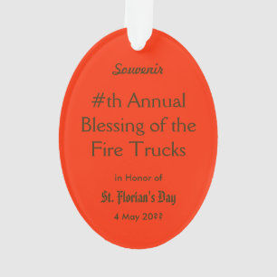 Ornamento Rua. Florim de Lorch (PM 03) Acrílico