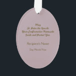 Ornamento Rua. Peter (PM 07) Acrílico<br><div class="desc">O texto no verso é apenas para fins de demonstração! Substitua-o por uma citação, uma escritura, uma oração ou um texto como você vê ajustado! Mais Ruas. Pedro, o Apóstolo (século rua) dificilmente requer uma introdução. Primeiro em honra dos doze apóstolos, ele foi a pedra sobre a qual o próprio...</div>