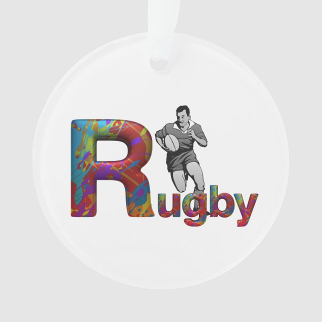 Ornamento Rugby SUPERIOR (Frente)