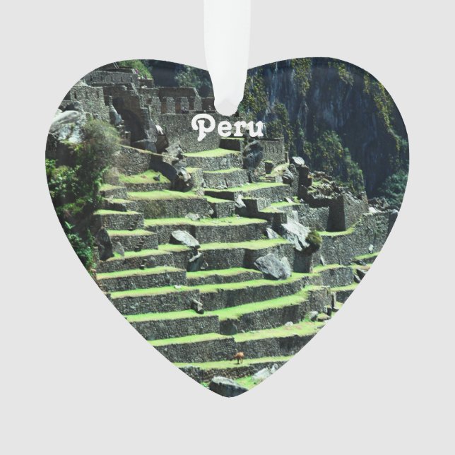 Ornamento Ruínas de Peru (Frente)