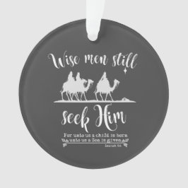 Ornamento Sábios Ainda O Procuram Natal