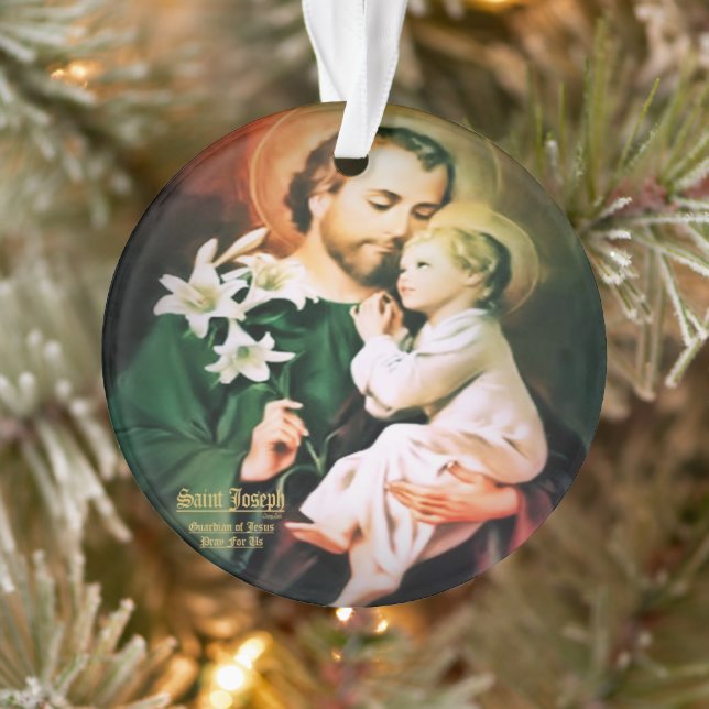 Ornamento Saint Joseph, Guardian of Jesus (Árvore)