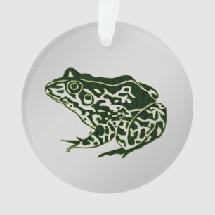 Ornamento Sapo Verde