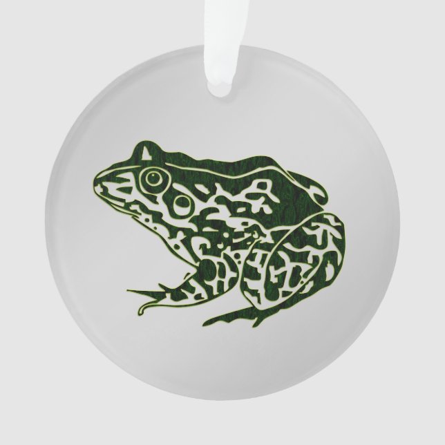 Ornamento Sapo Verde (Frente)