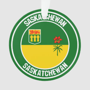 Ornamento Saskatchewan Round Emblem