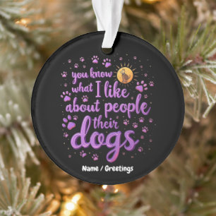 Ornamento Se Eu Não Posso Levar Meu Cachorro, Eu Não Vou Com